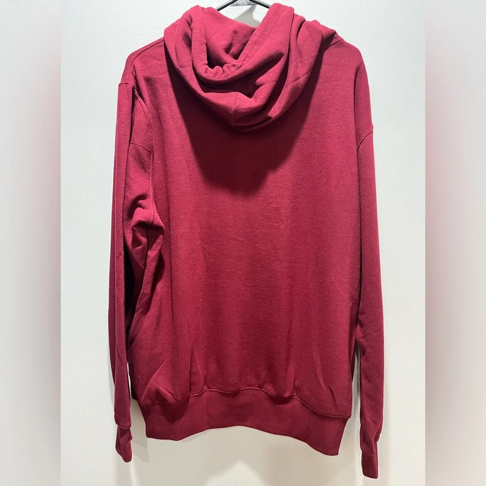 NWT Polo Ralph‎ Lauren Men's Medium Triple -Pony Fleece Hoodie. Color Red. $188